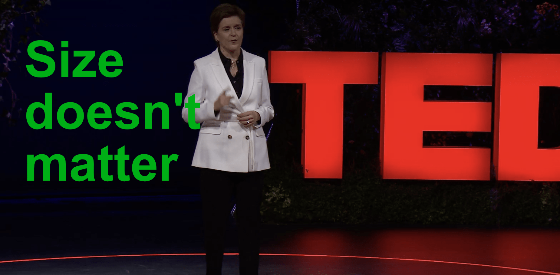 Size doesn’t matter