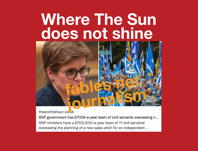 Where The Sun does not shine