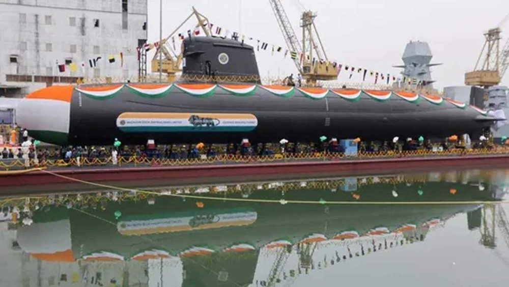 Submarine INS Vagshir launched in Indian Navy