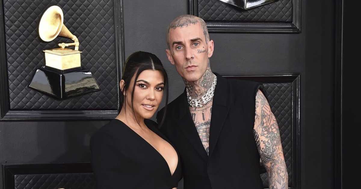 Travis Barker Jokes He Could Name Baby With Kourtney Kardashian Rocky 13″
