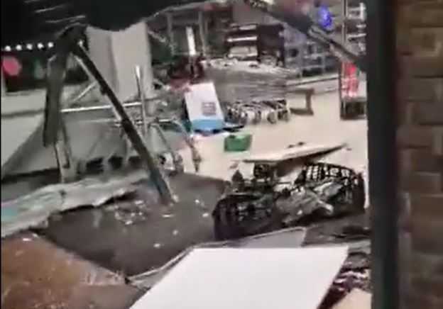 New Ash Green Co-Op Damaged In Suspected Ram Raid
