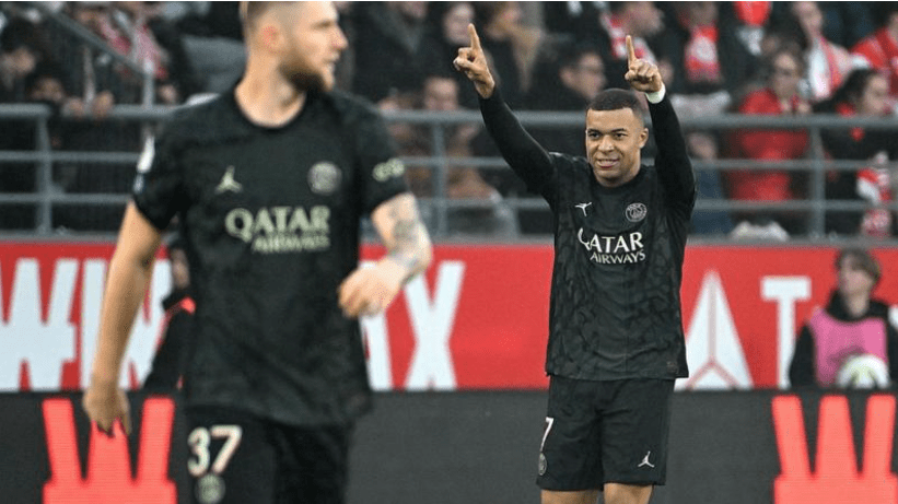 Mbappe Hat-Trick Propels PSG To Top Of Ligue 1
