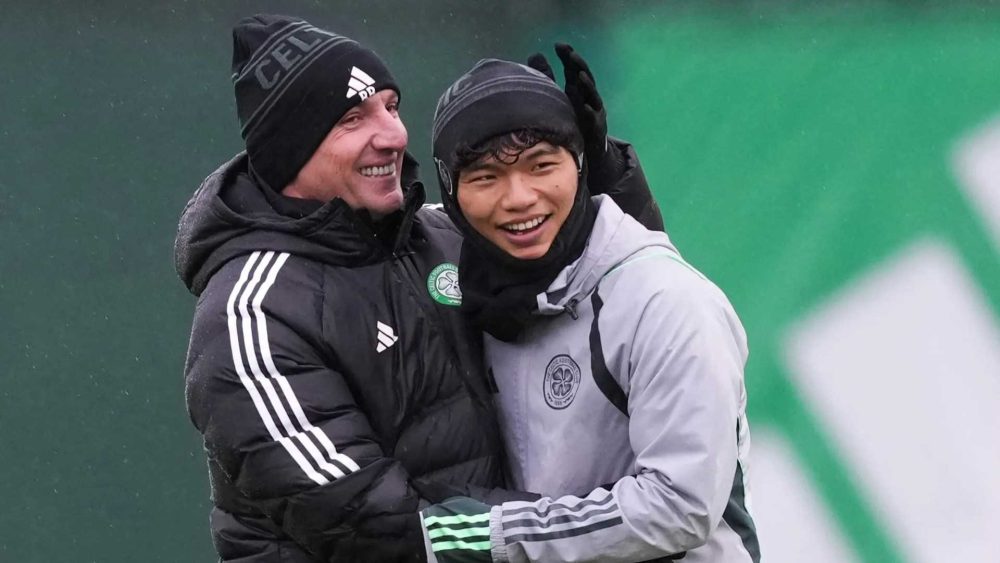 Celtic star Reo Hatate takes major step towards return from injury as Brendan Rodgers reveals Rangers recovery plan