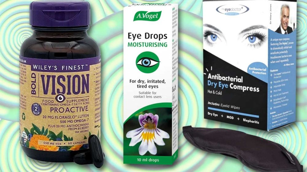 From soft gel capsules to antibacterial compress – we test three products to keep your eyes healthy