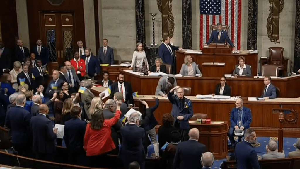 US House Of Representatives Approves $60.8bn Aid Package For Ukraine