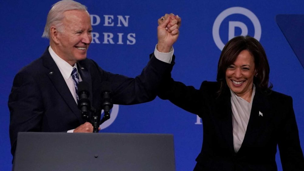 Joe Biden endorses Kamala Harris for Democratic nomination after dropping out of Presidential race