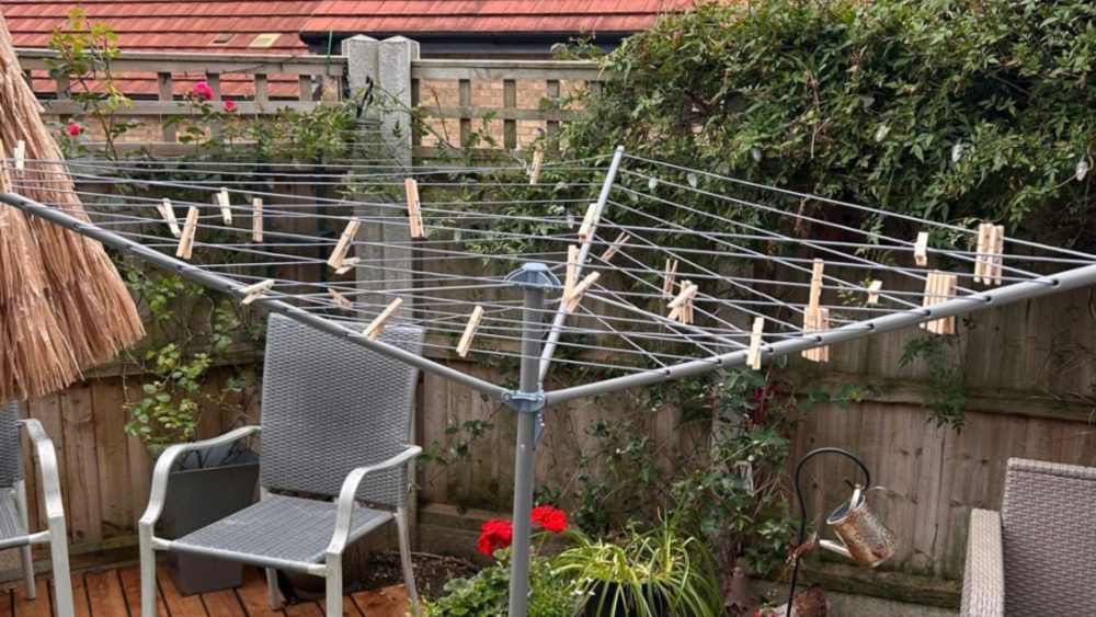 ‘Bargain of the month!’ chuffed shopper yells after snapping up washing line AND pegs for just £6
