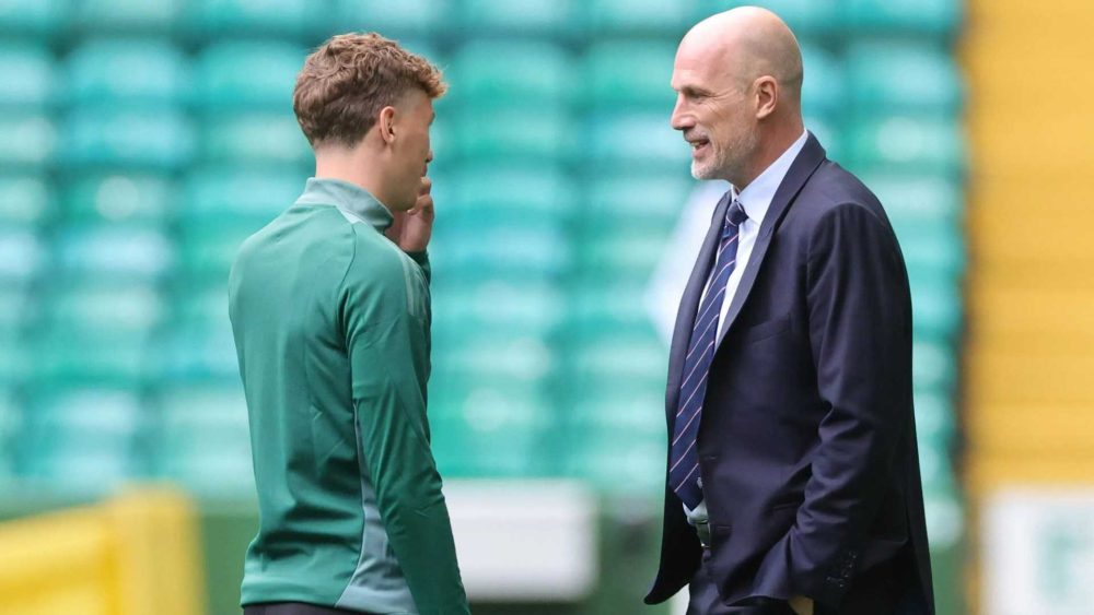 Celtic star Arne Engels opens up on Old Firm talks with Philippe Clement – and the possibility of him in a Rangers shirt