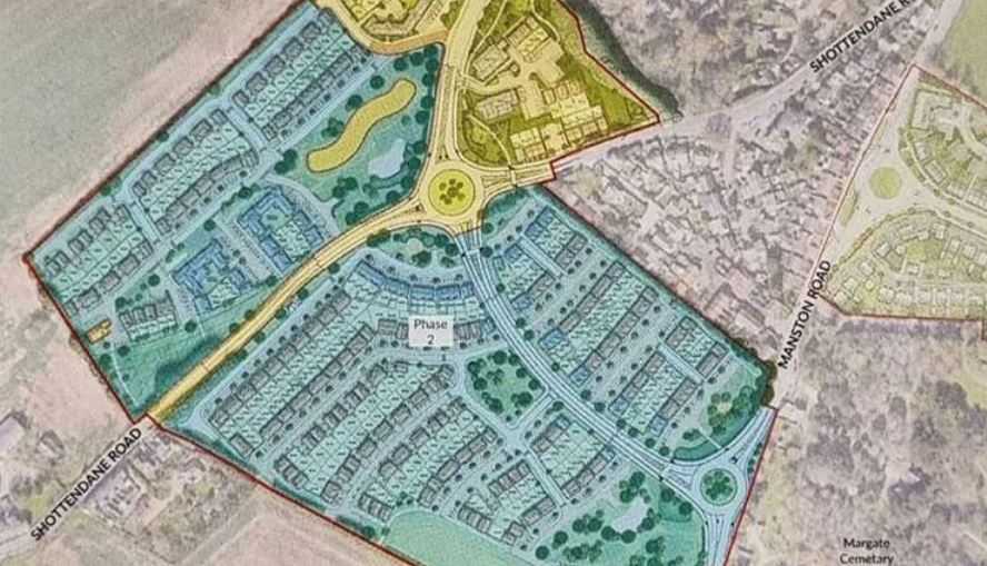 Application Submitted For 450 New Homes At Shottendane Road, Margate