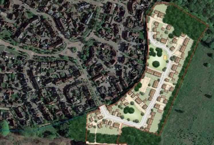 Plan To Build 65 New Homes Near Kings Hill Despite Objections